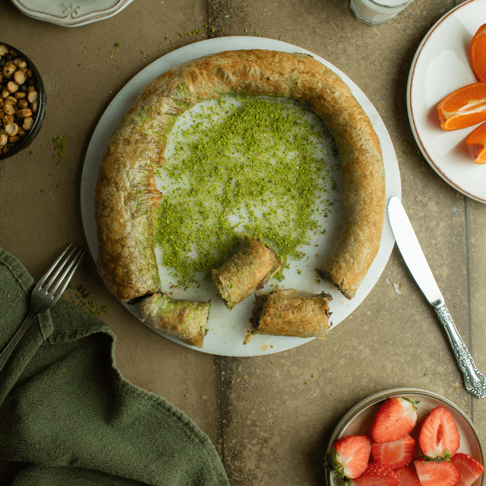 Çikolatalı Simit Katmer