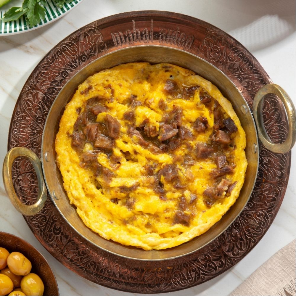 Kavurmalı Yumurta