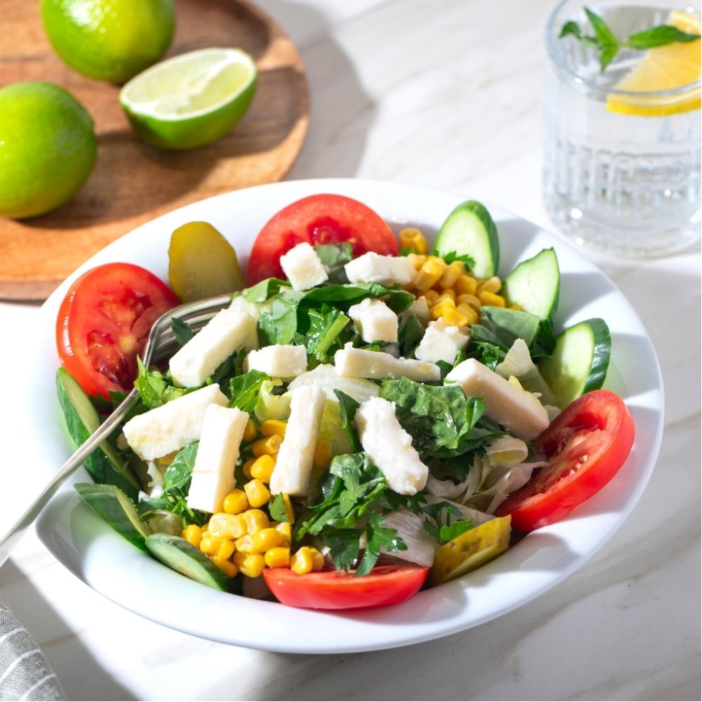 Peynirli Salata