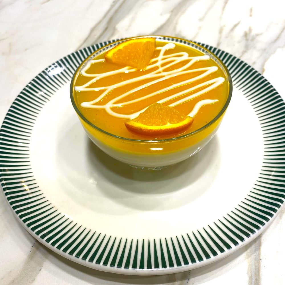 Portakallı Muhallebi